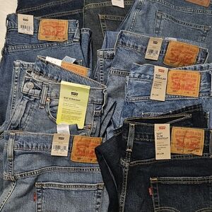 Levi's Men's Denim Collection - Various Shades & Colours